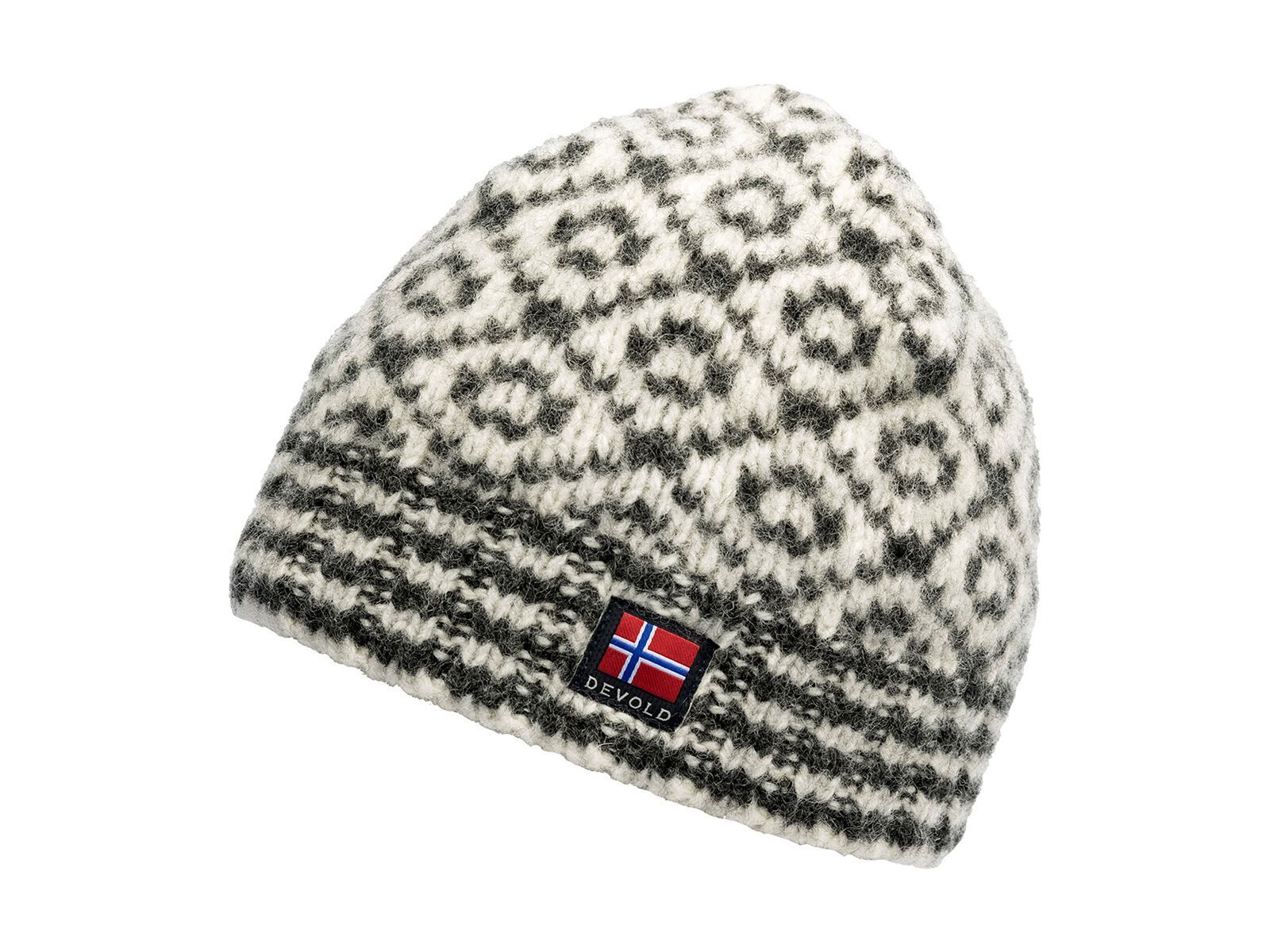 Devold Svalbard Wool Beanie, offwhite/anthracite - Bild 1