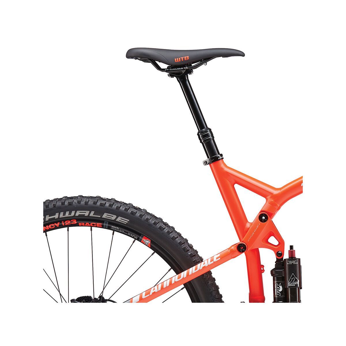 Cannondale Trigger 3, acid red w/ fine silver, matte - Bild 5