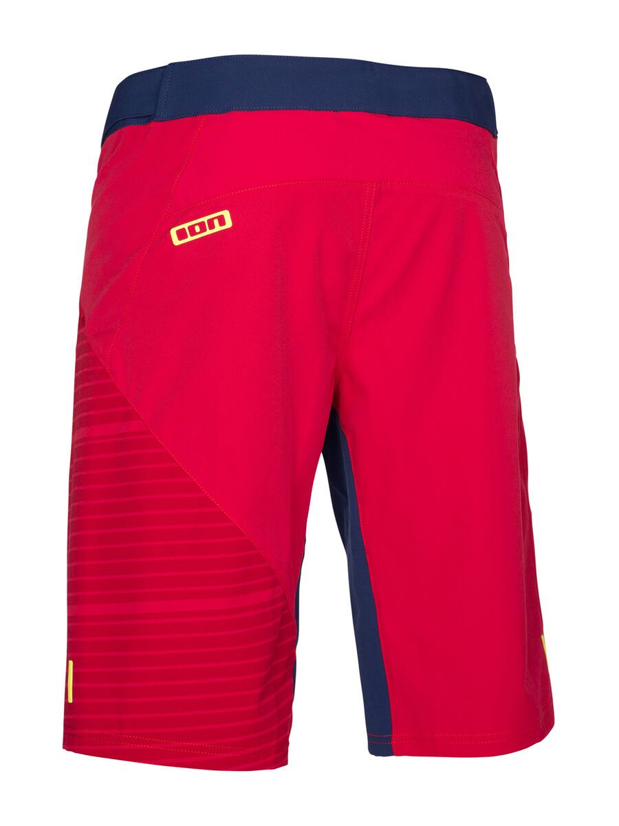 ION Bikeshort Vertex, crimson red - Bild 2