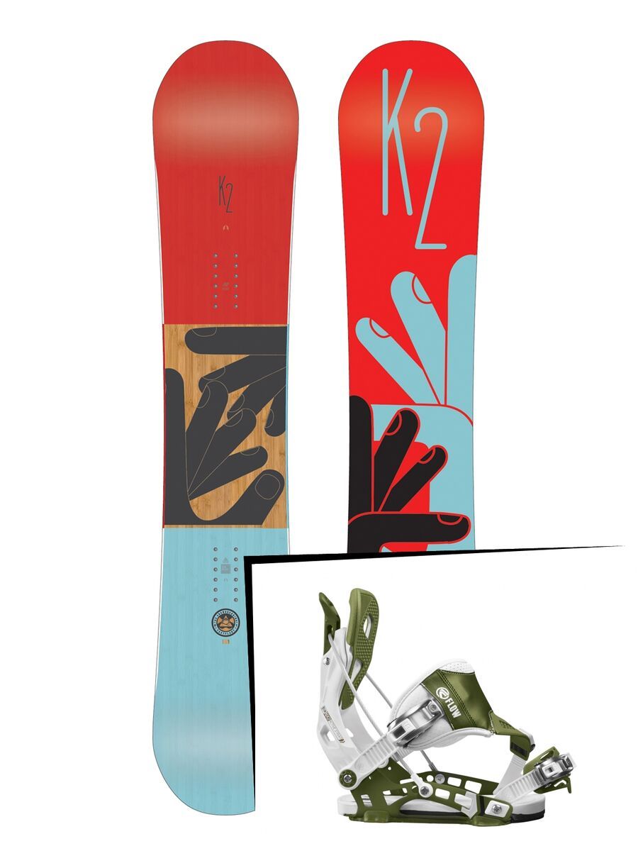Set: K2 Fastplant 2017 + Flow NX2 Hybrid (1718339S) - Bild 1
