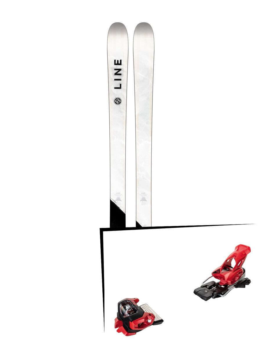 Set: Line Supernatural 86 2018 + Tyrolia Attack² 16 GW red - Bild 1