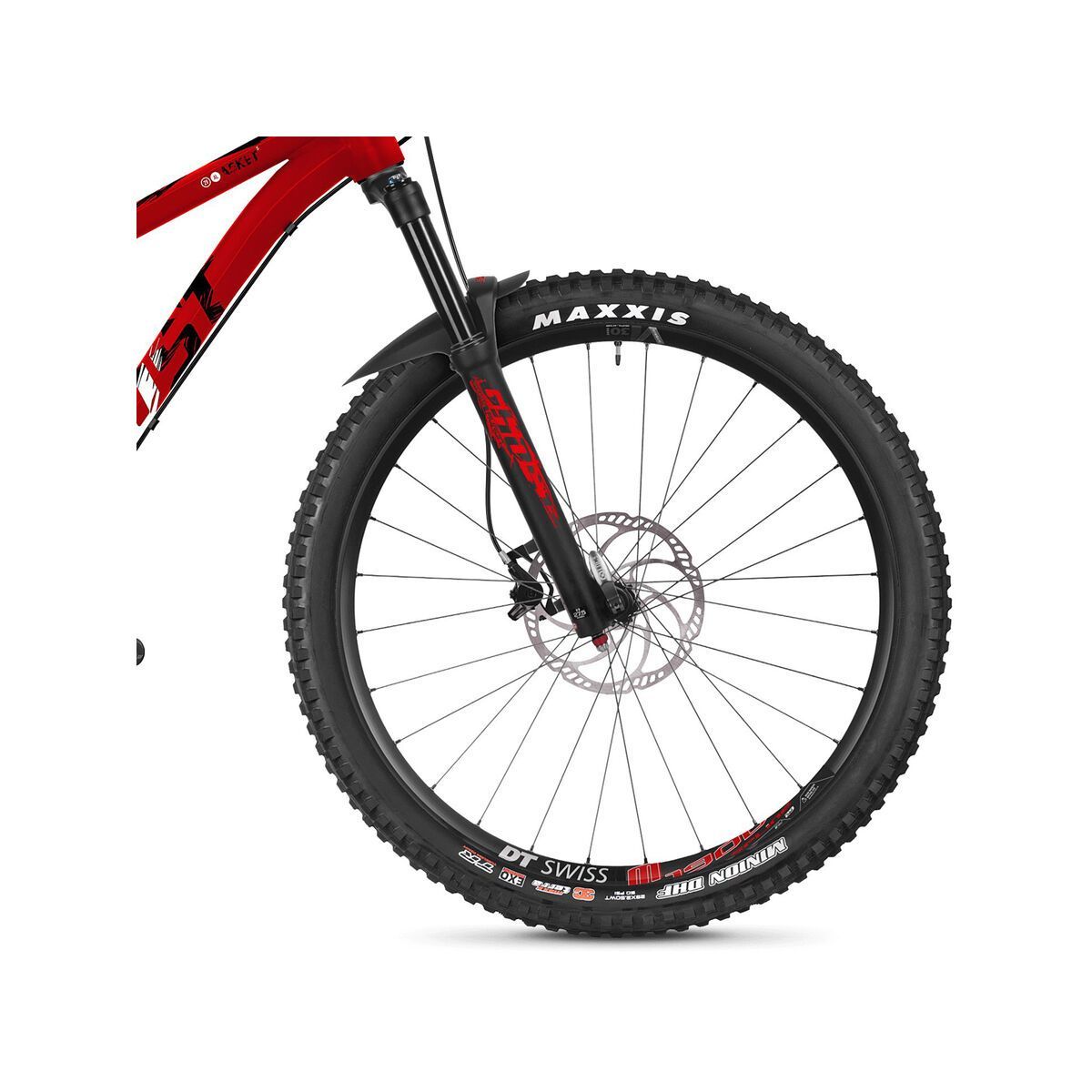 Ghost Asket 8.9 AL, riot red/night black/star white - Bild 2