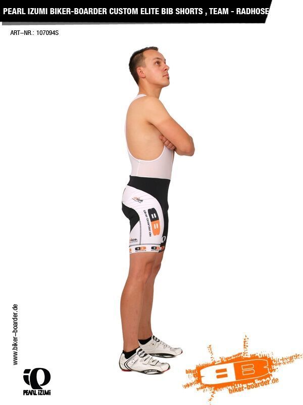 Pearl Izumi BIKER-BOARDER Custom Elite Bib Shorts, Team - Bild 3
