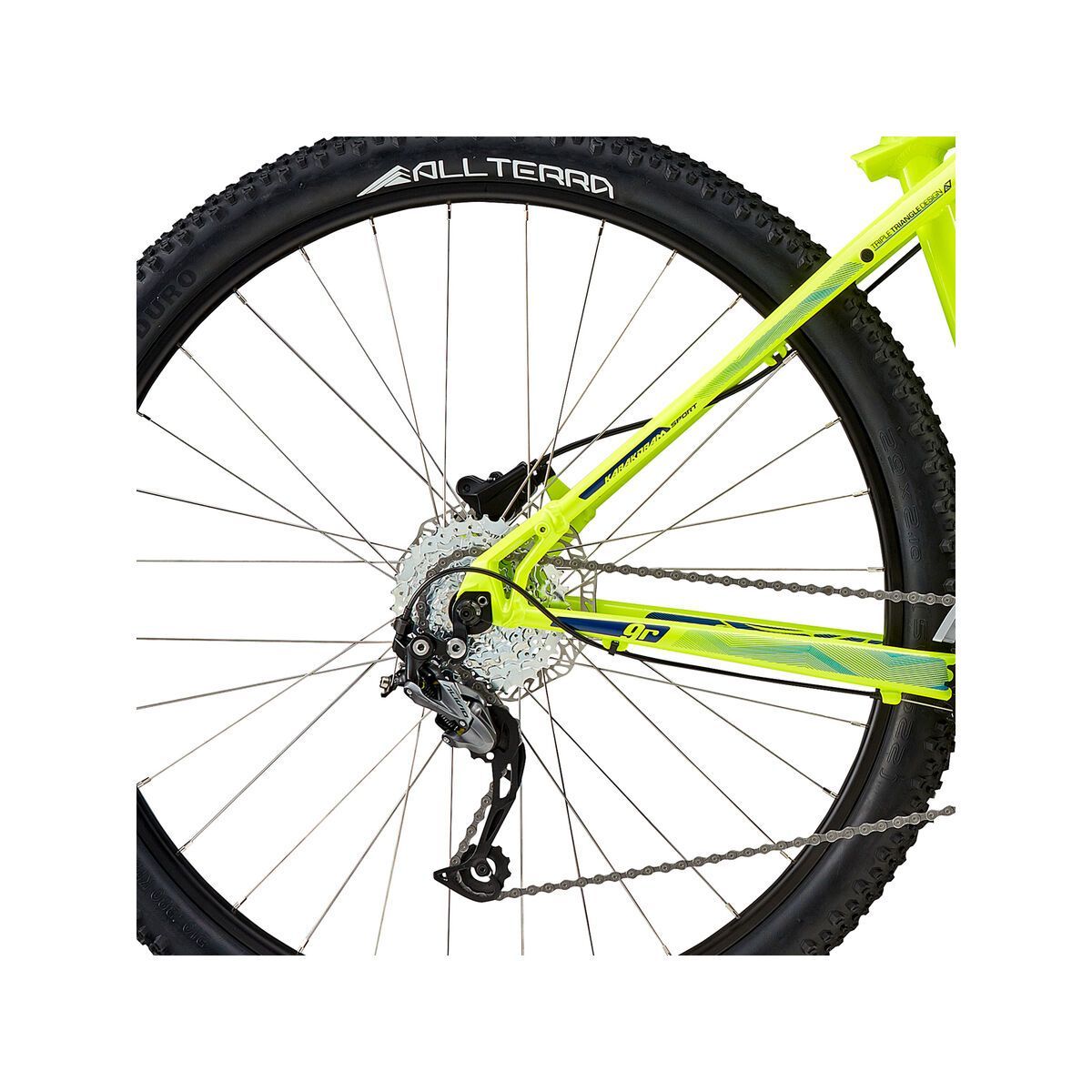 GT Karakoram Sport 29, neon yellow/navy - Bild 5