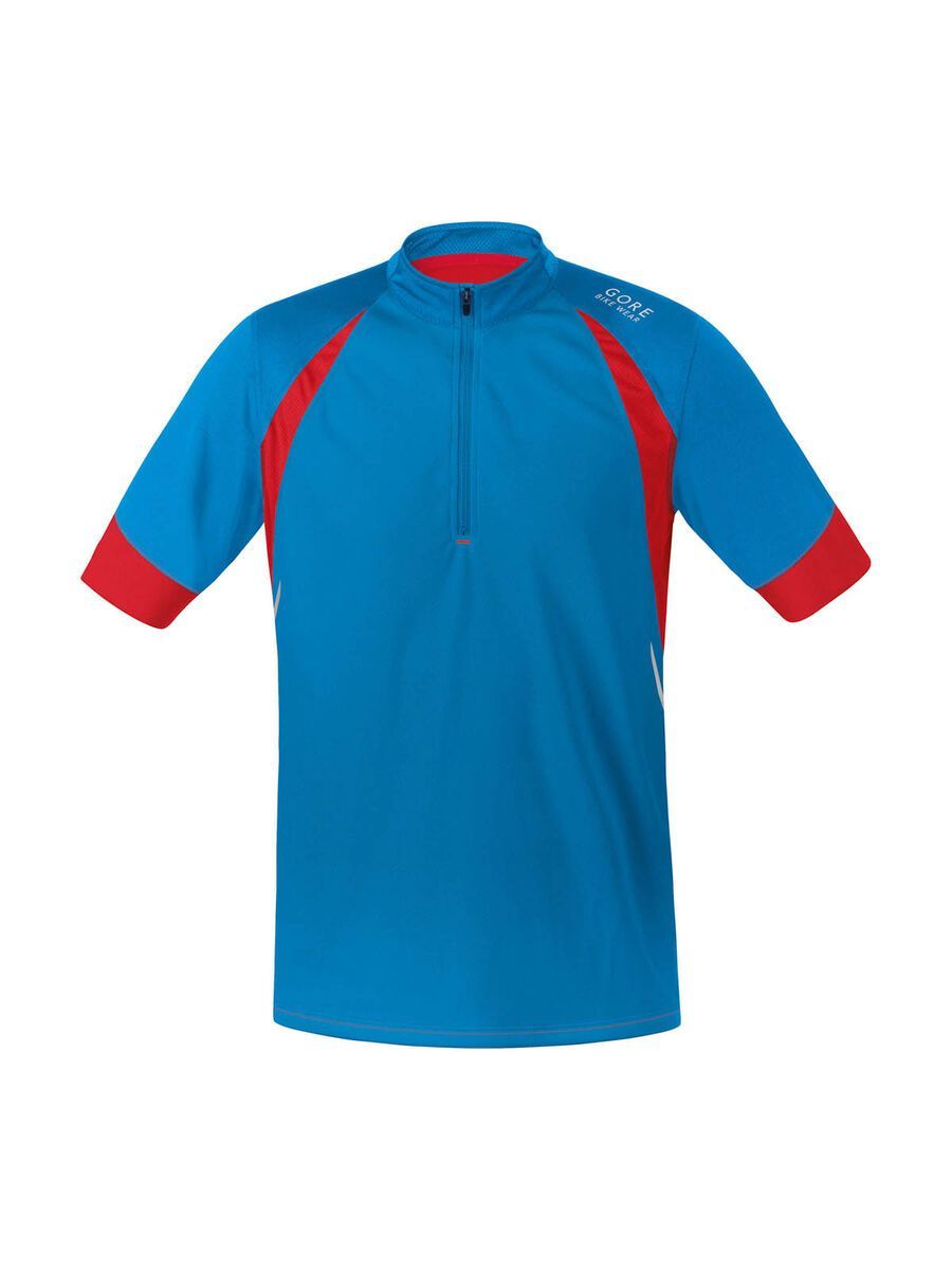 Gore Bike Wear Fusion 2.0 Trikot, splash blue/waterfall blue/red - Bild 1