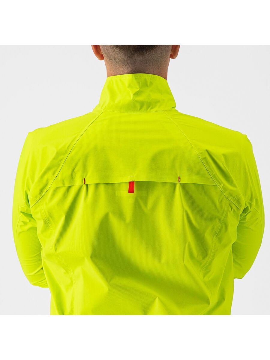 Castelli Emergency 2 Rain Jacket, electric lime - Bild 5