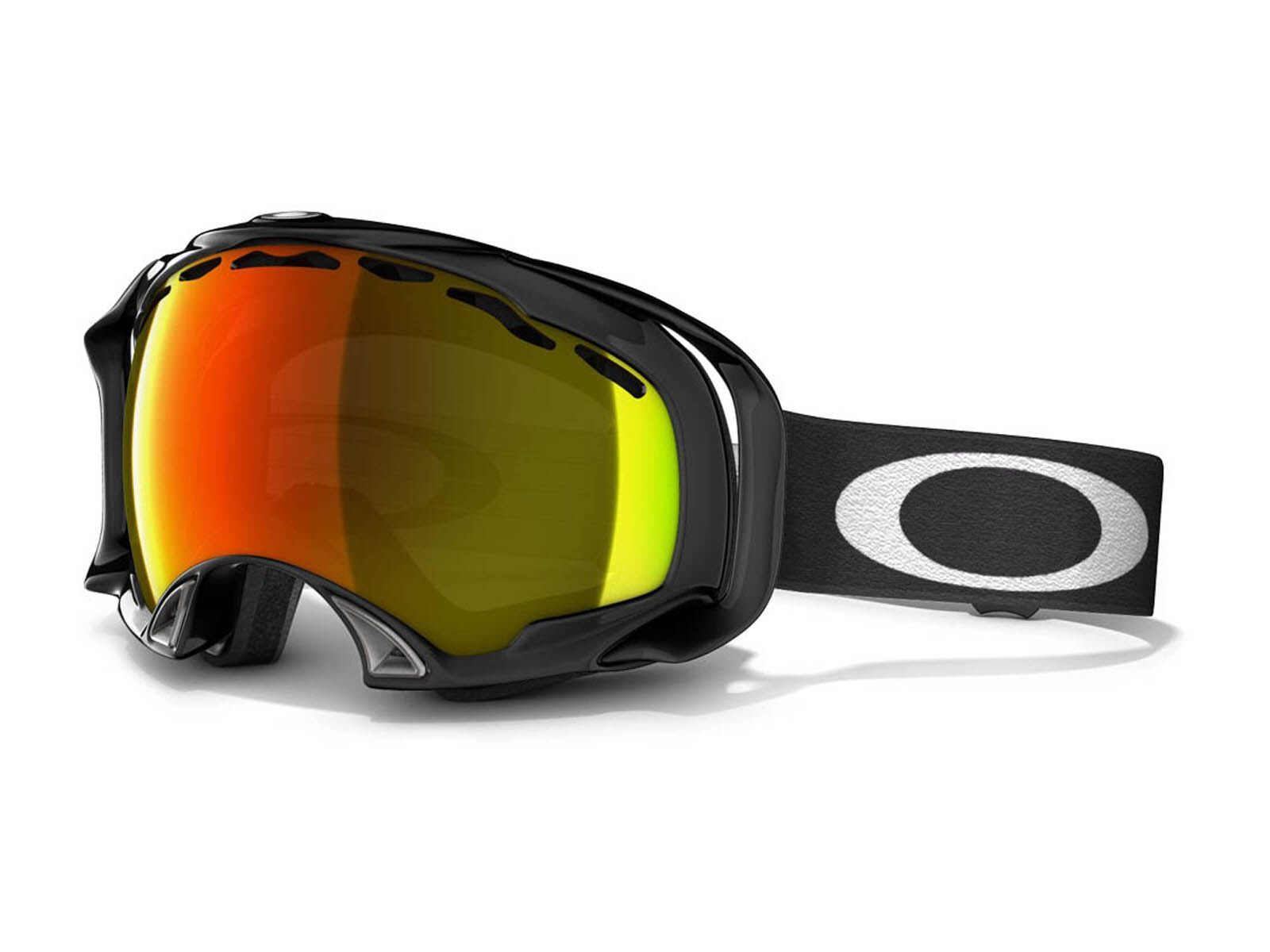 Oakley Splice, Jet Black/Fire Iridium - Bild 1
