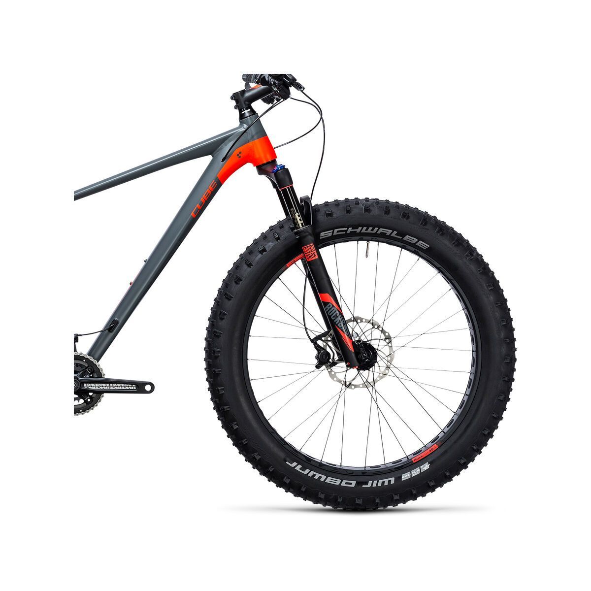 Cube Nutrail, grey´n´flashred - Bild 3