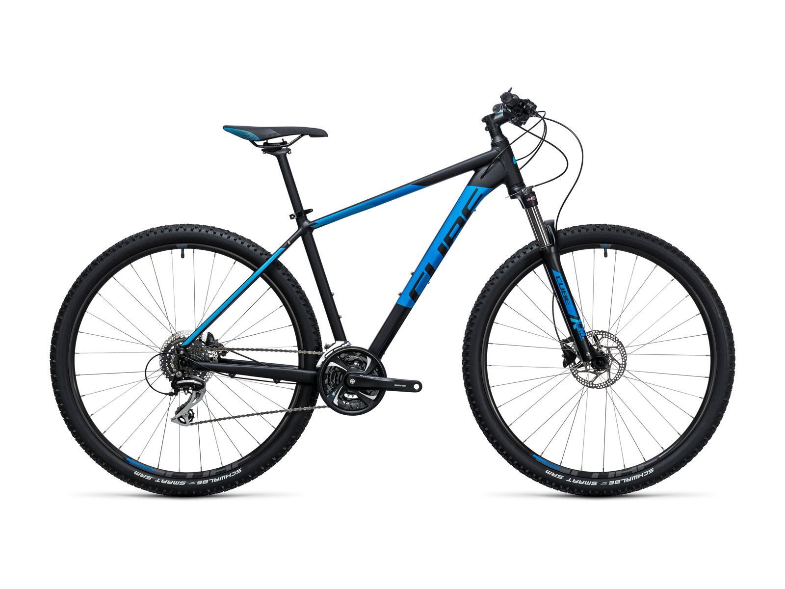 *** 2. Wahl *** Cube Aim Race 29 2017, black´n´blue - Mountainbike | Größe 19 Zoll - Bild 1