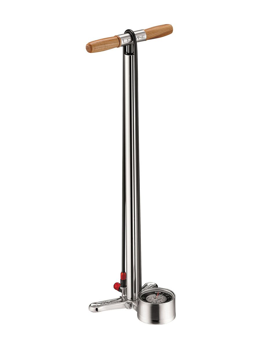 Lezyne Alloy Floor Drive Tall, silver gloss - Bild 1