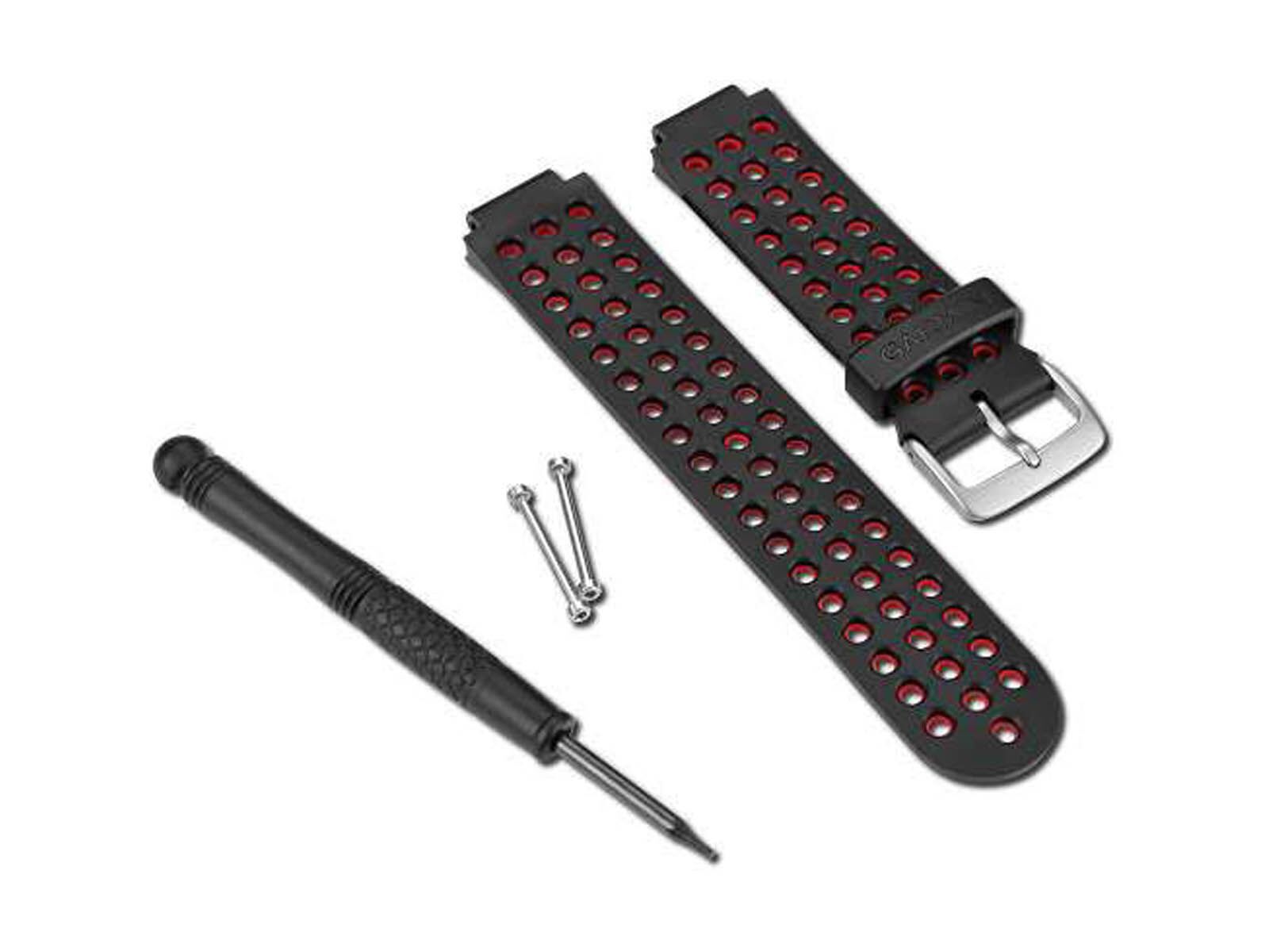 Garmin Forerunner 220 Ersatzarmband, schwarz/rot - Bild 1