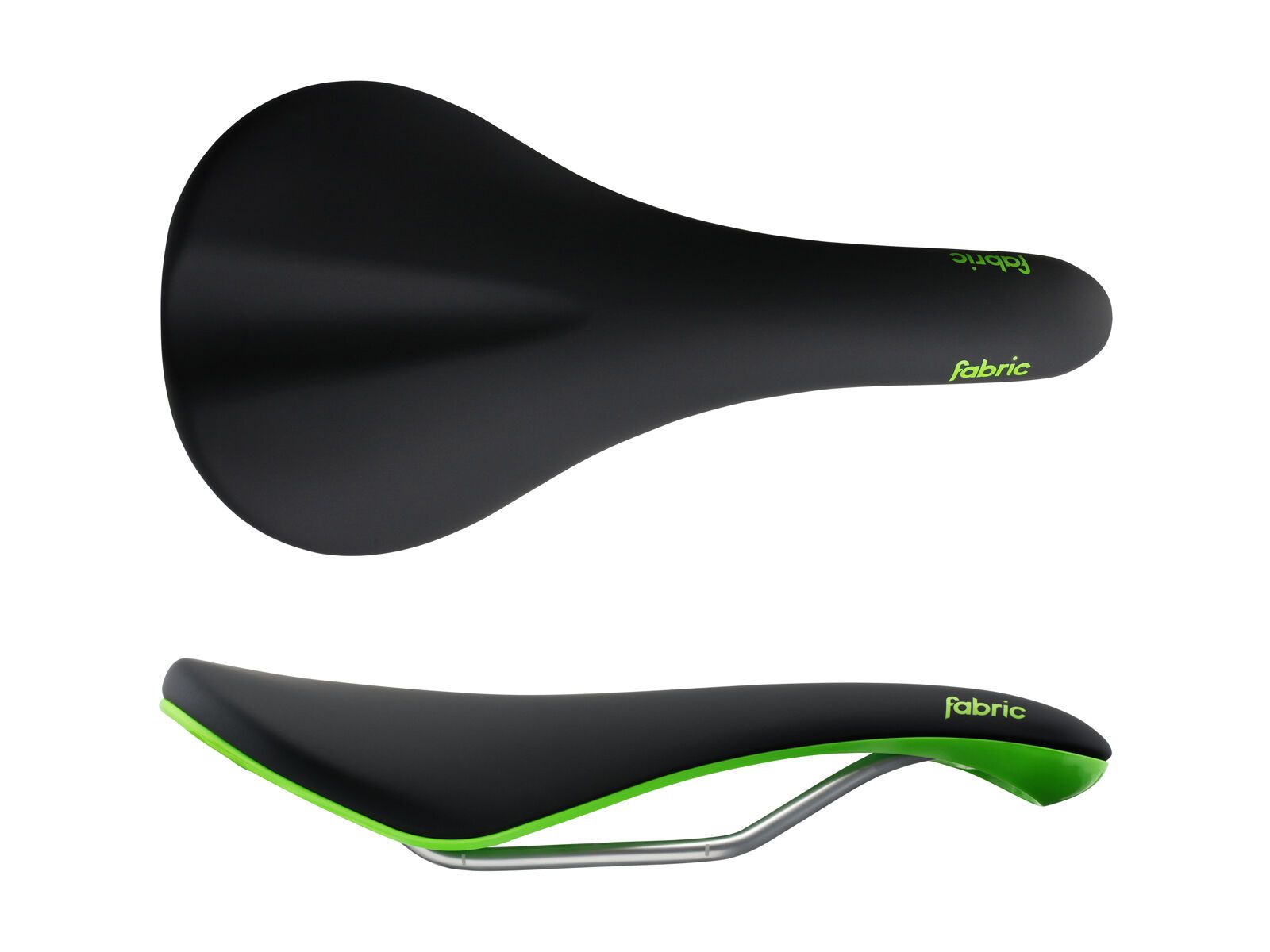 Fabric Scoop Elite Radius Saddle - 142 mm, black-green - Bild 3