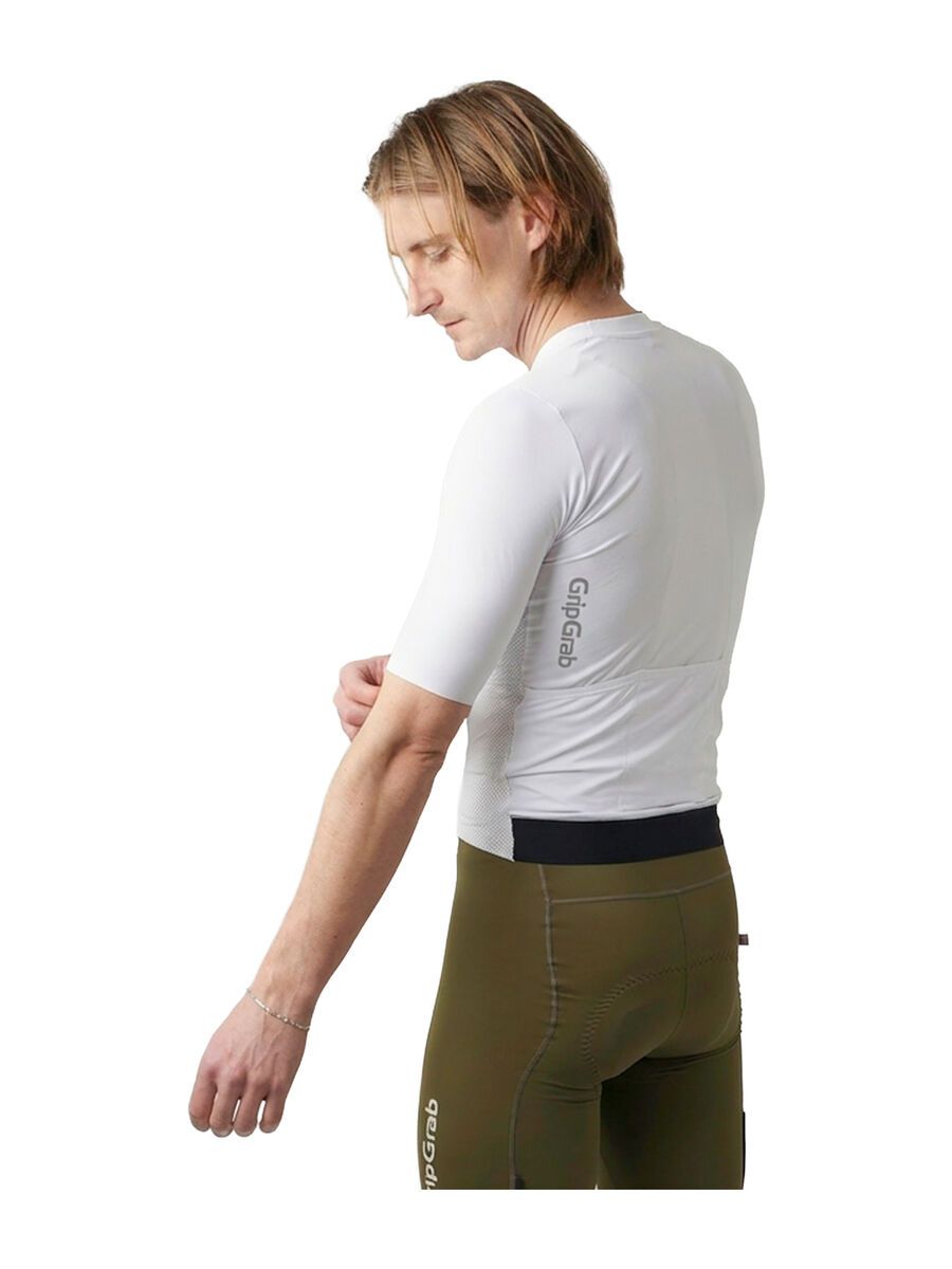 GripGrab PACR Lightweight Short Sleeve Jersey, white - Bild 4