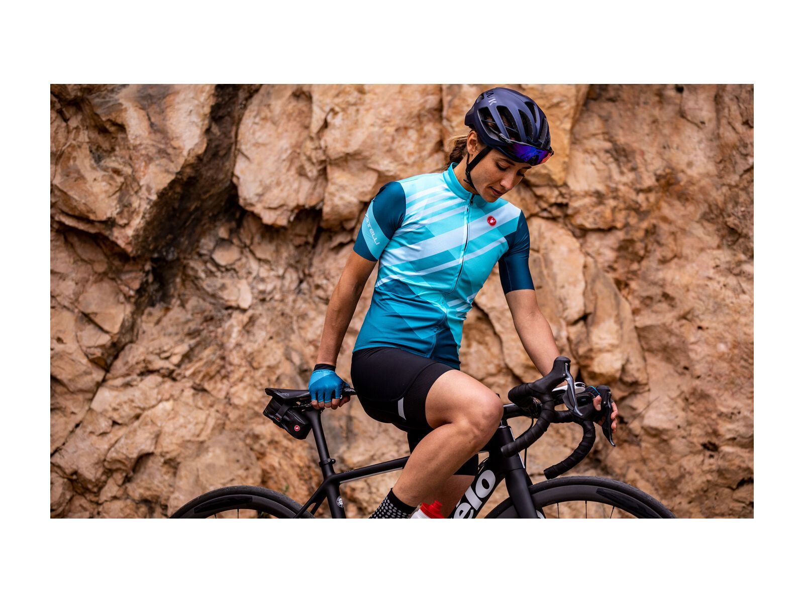 Castelli Talento Jersey, multicolor light turquoise - Bild 4