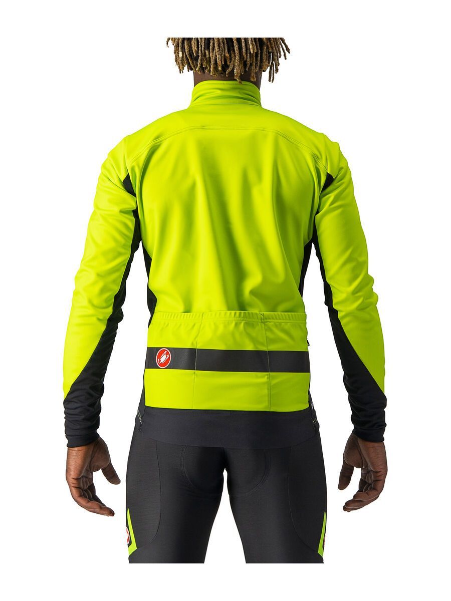 Castelli Raddoppia 3 Jacket, electric lime/black reflex - Bild 2