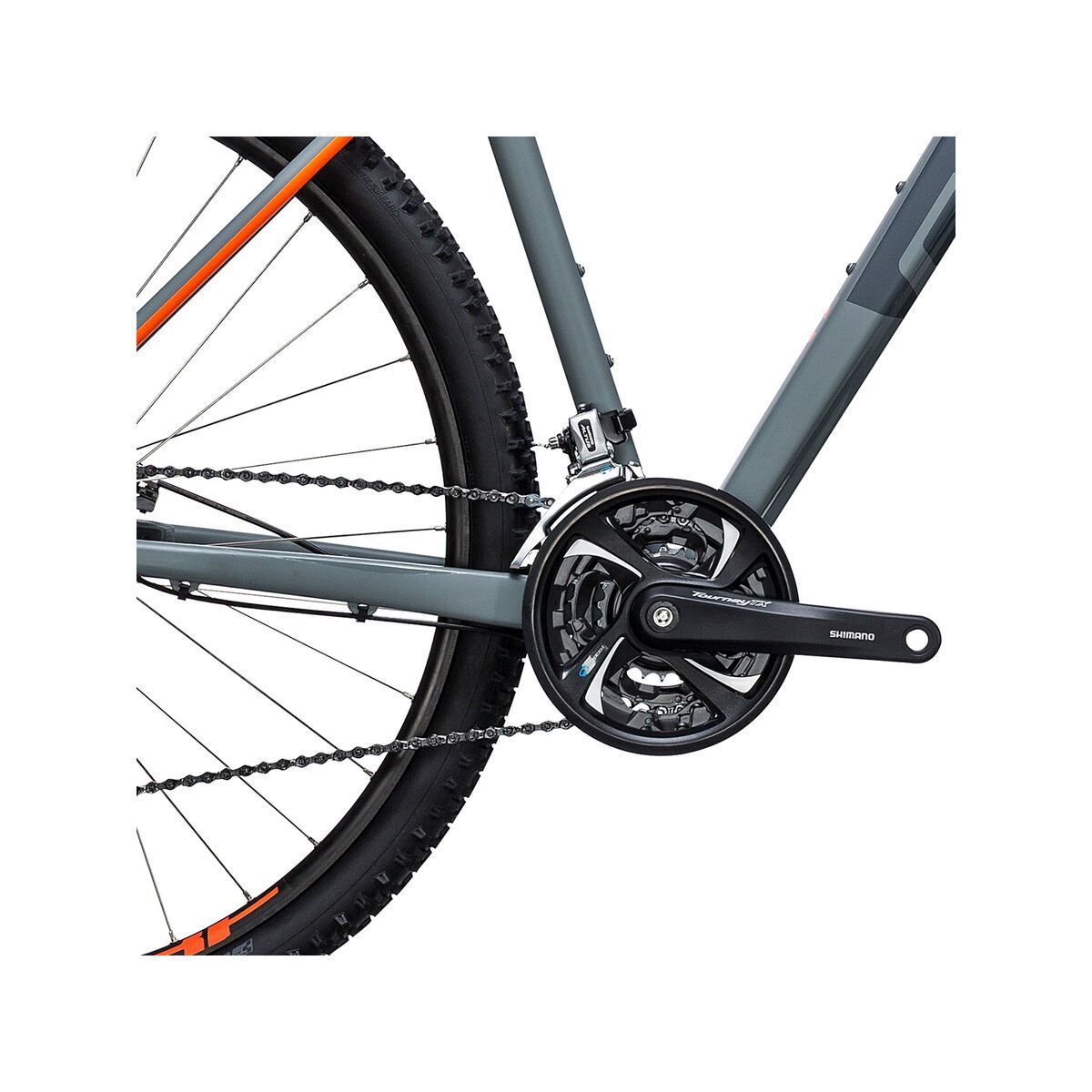 Cube Aim Race 29, grey´n´flashorange - Bild 3