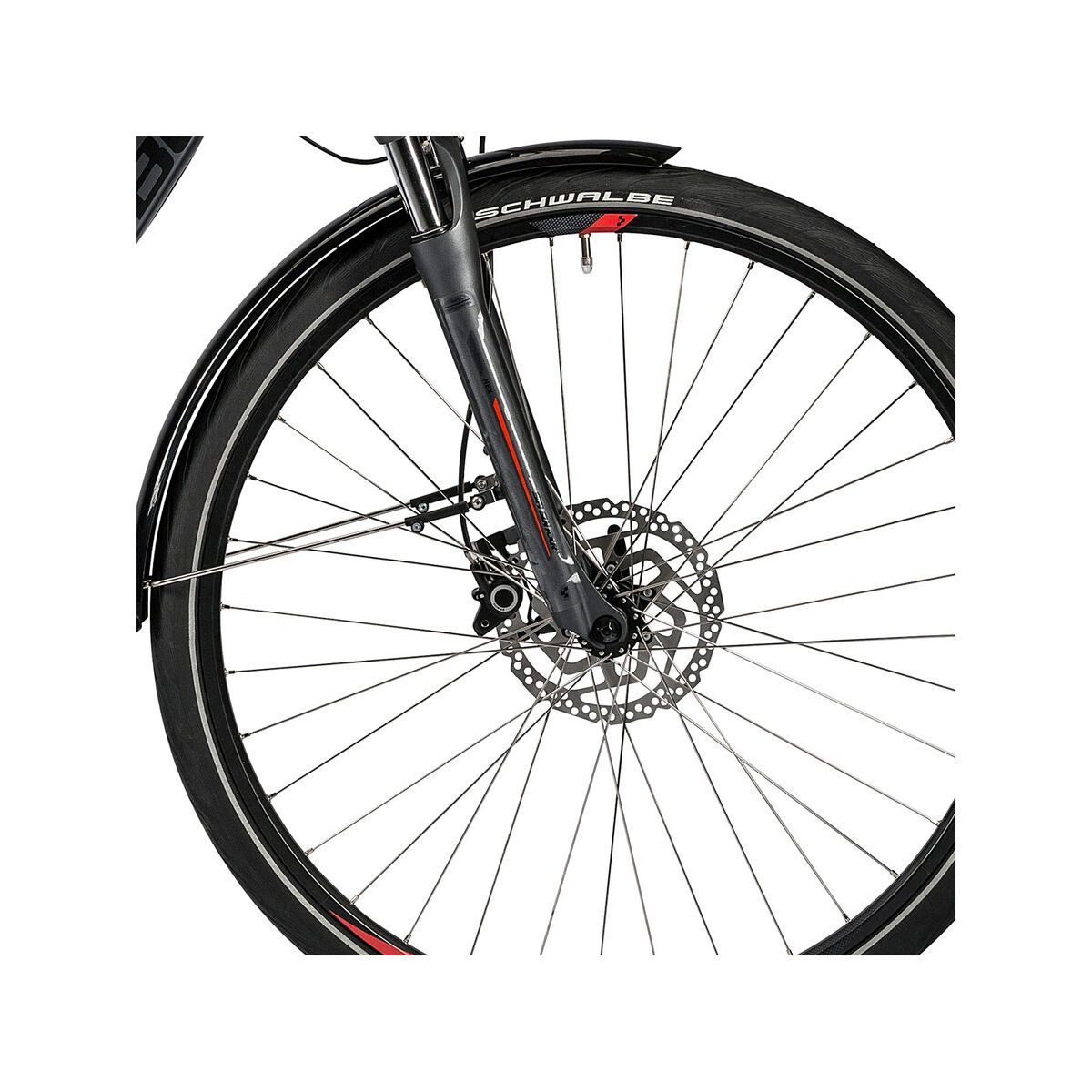 Cube Touring Hybrid 500 Easy Entry, grey´n´red - Bild 2