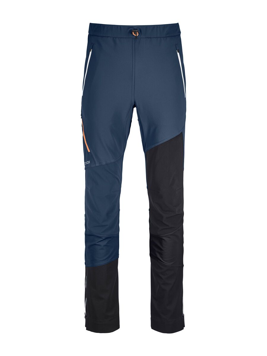 Ortovox Merino Naturtec Light Col Becchei Pants M, blue lake - Bild 1