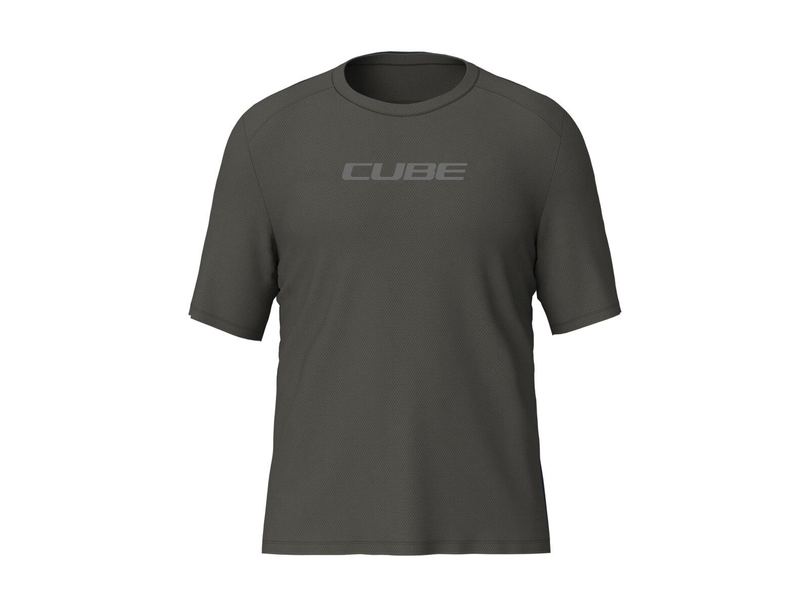 Cube Funktionsshirt kurzarm, olive - Bild 1