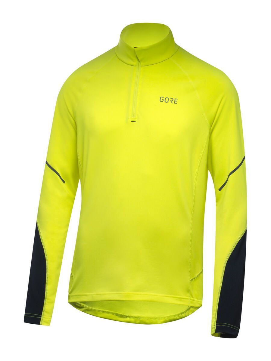 GOREWEAR M Mid Zip Shirt Langarm, neon yellow/black - Bild 2