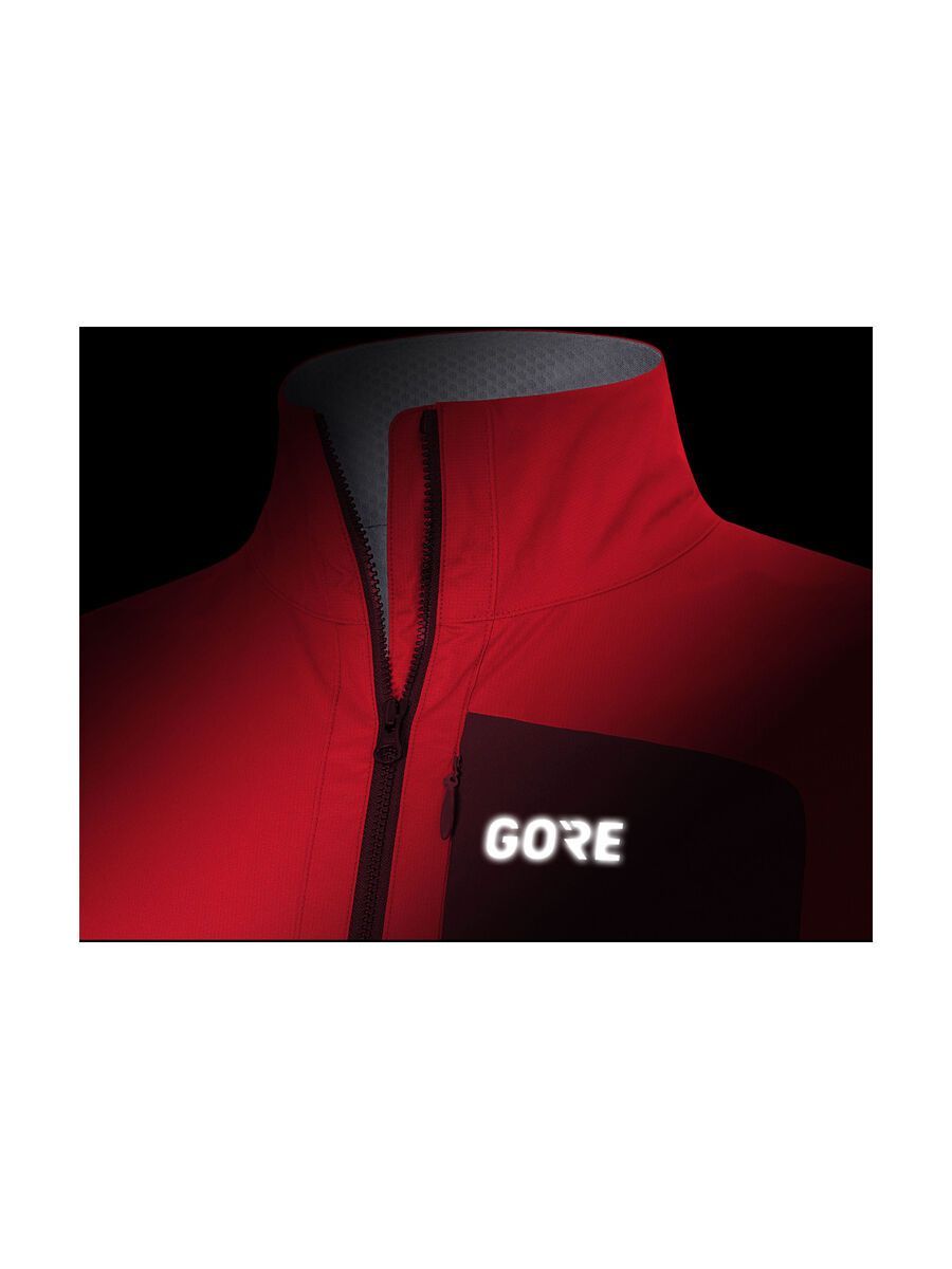 GOREWEAR C5 Gore Windstopper Isolierte Jacke, red/chestnut red - Bild 6