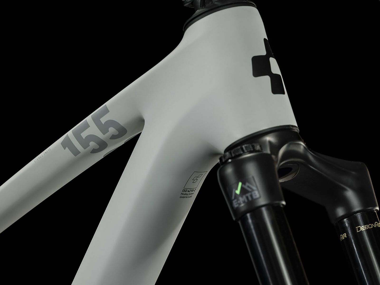 Cube Stereo One55 C:62 Race 29, lightgrey´n´grey - Bild 5