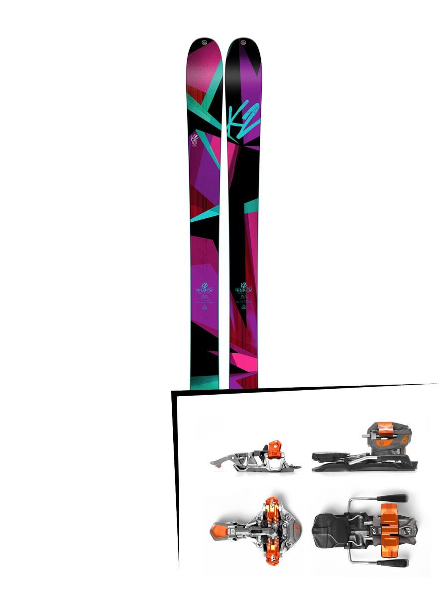 Set: K2 SKI Remedy 92 2017 + G3 Ion 10 (1716207) - Bild 1