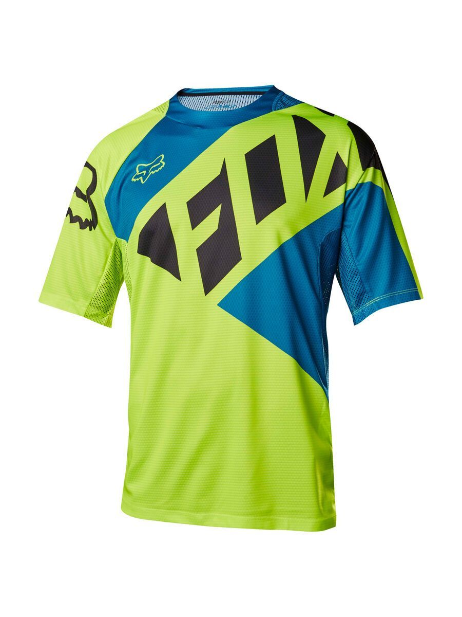 Fox Demo SS Seca Jersey, fluorescent yellow - Bild 1