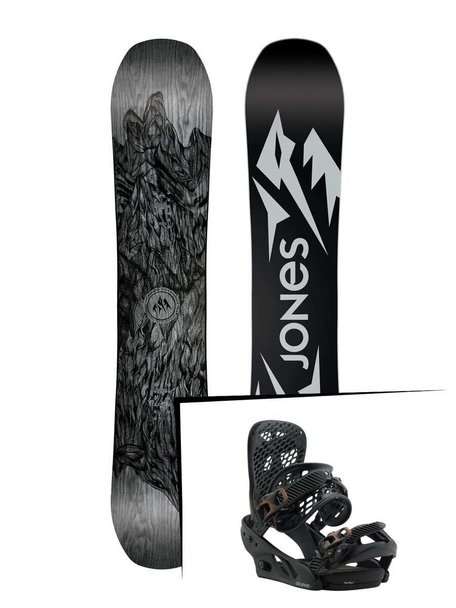 Set: Jones Ultra Mountain Twin 2019 + Burton Escapade (1930945S) - Bild 1