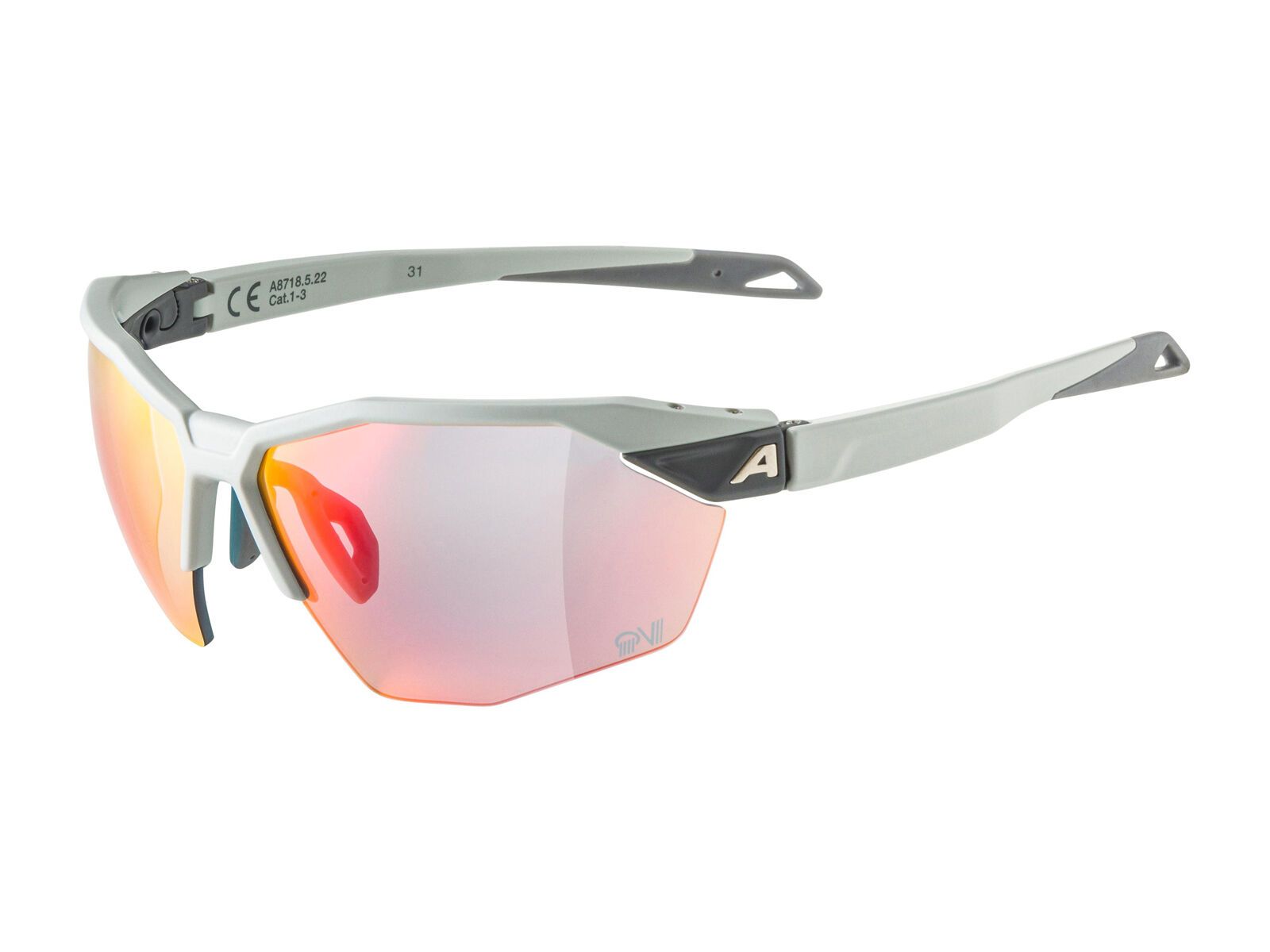 Alpina Twist Six HR QV, Rainbow Mirror / smoke-grey matt - Bild 1