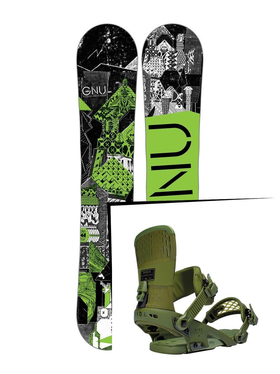 Set: Gnu Carbon Credit 2017 + Ride Rodeo (1487155S) - Bild 1