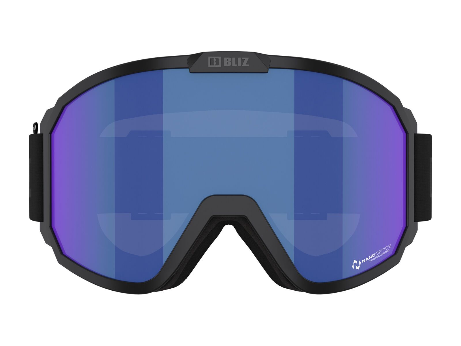 Bliz Rave, NanoOptics Photocromic Orange/Blue Multi / matt black - Bild 3