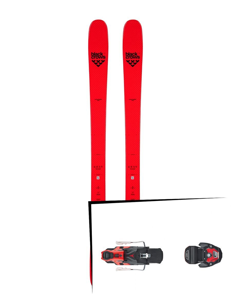 Set: Black Crows Camox Freebird 2019 + Atomic Warden MNC 13 black/red - Bild 1