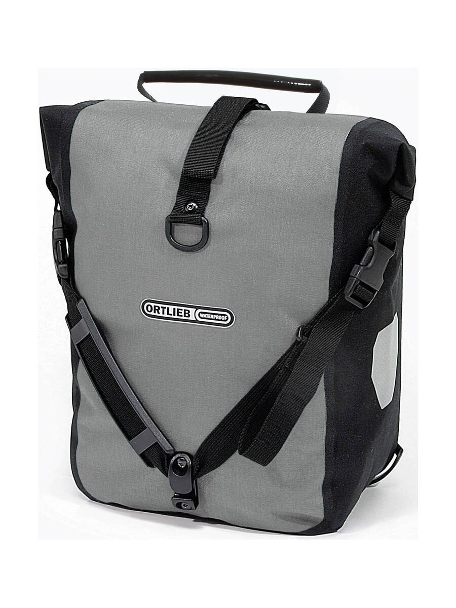 ORTLIEB Front-Roller Plus, graphit-schwarz - Bild 1