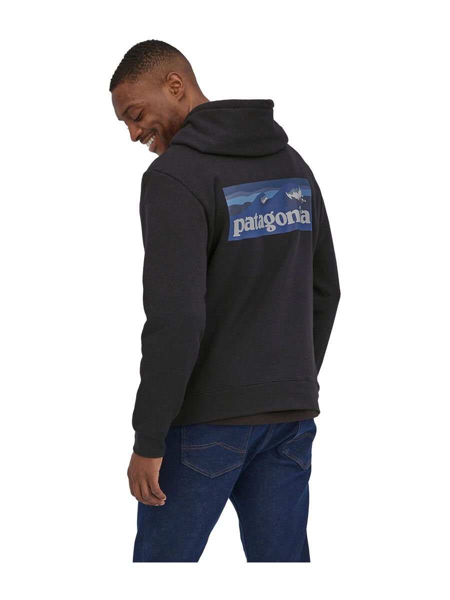 Patagonia Boardshort Logo Uprisal Hoody, ink black - Bild 8