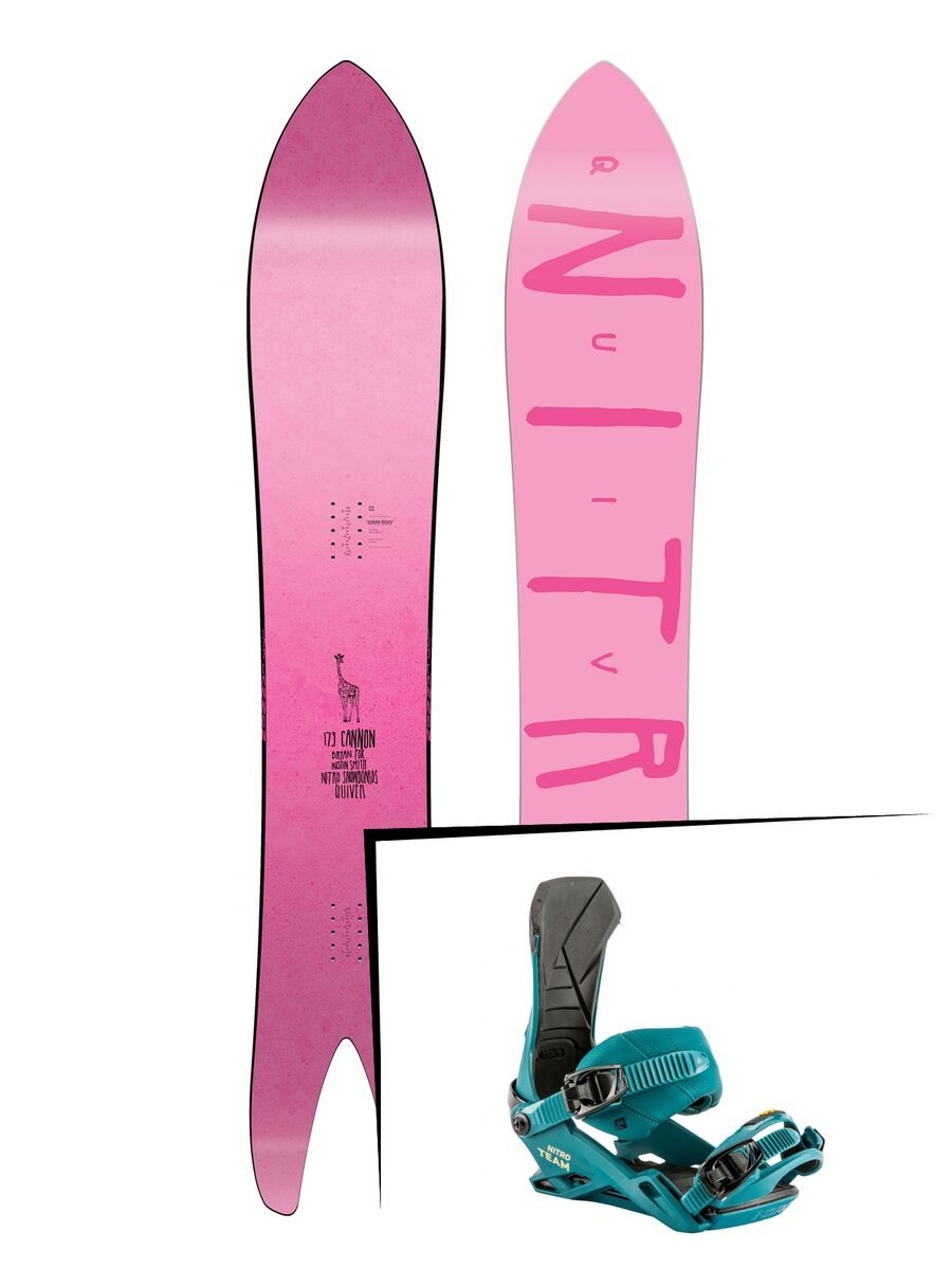 Set: Nitro Quiver Cannon 2019 + Nitro Team deep sea - Bild 1