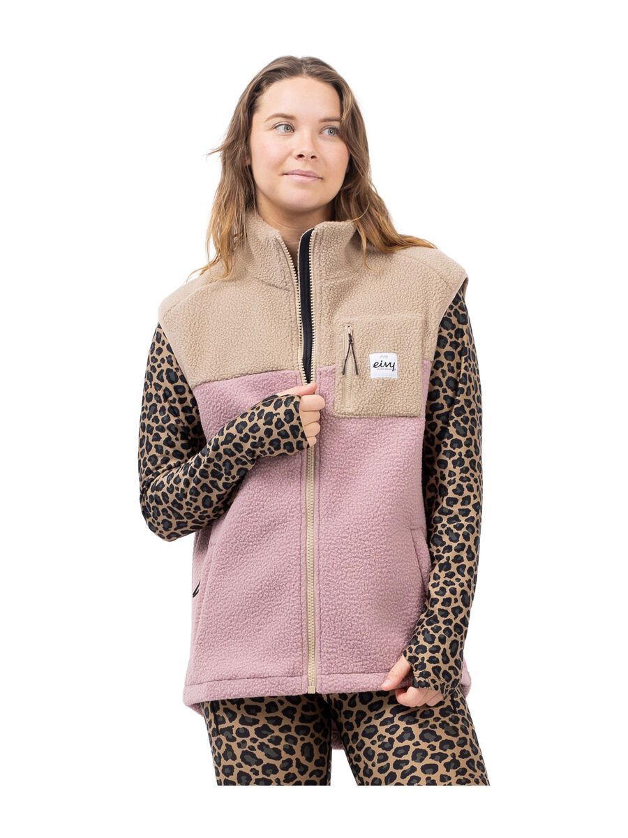 Eivy Lumberjackie Sherpa Vest, sand faded woodrose - Bild 1