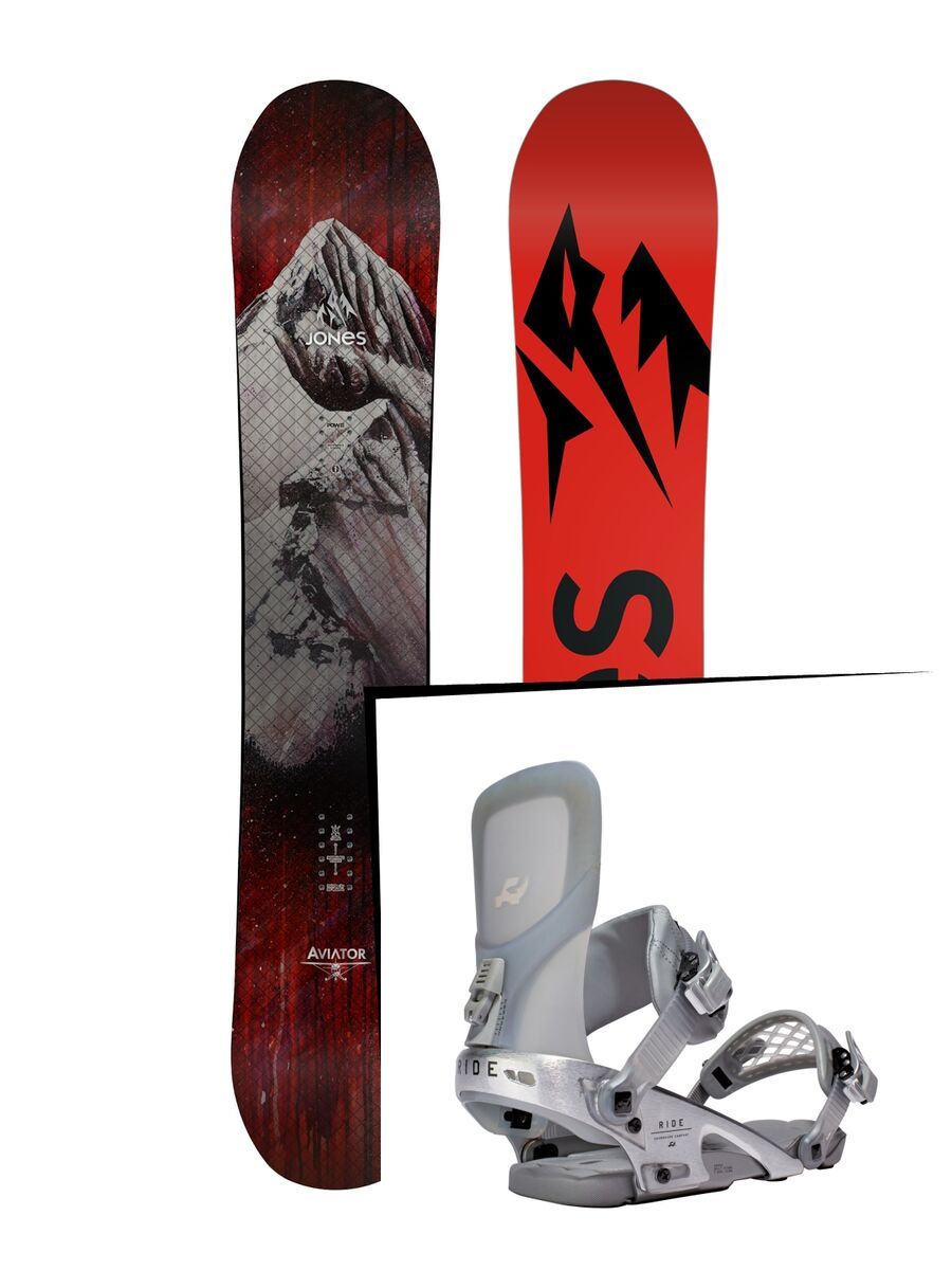 Set: Jones Aviator 2017 + Ride Rodeo LTD (1487161S) - Bild 1