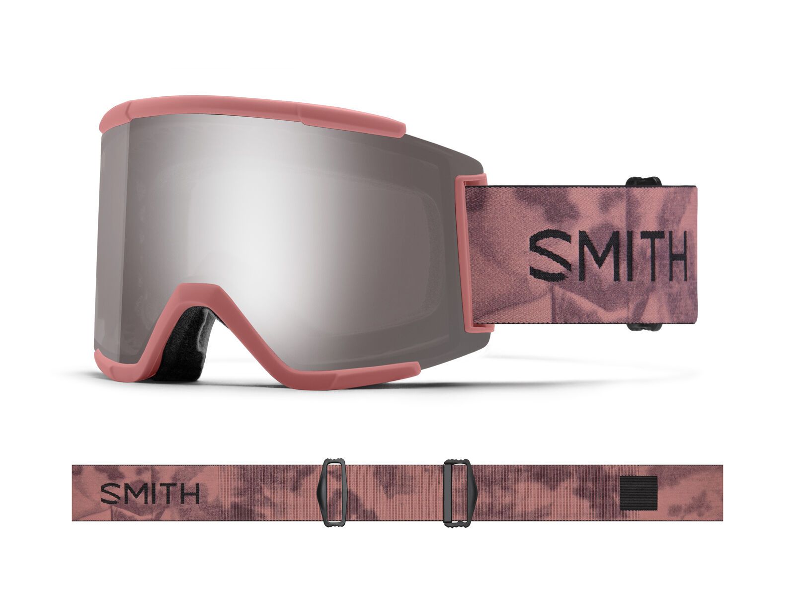 Smith Squad XL - ChromaPop Sun Platinum Mir + WS, chalk rose bleached - Bild 3