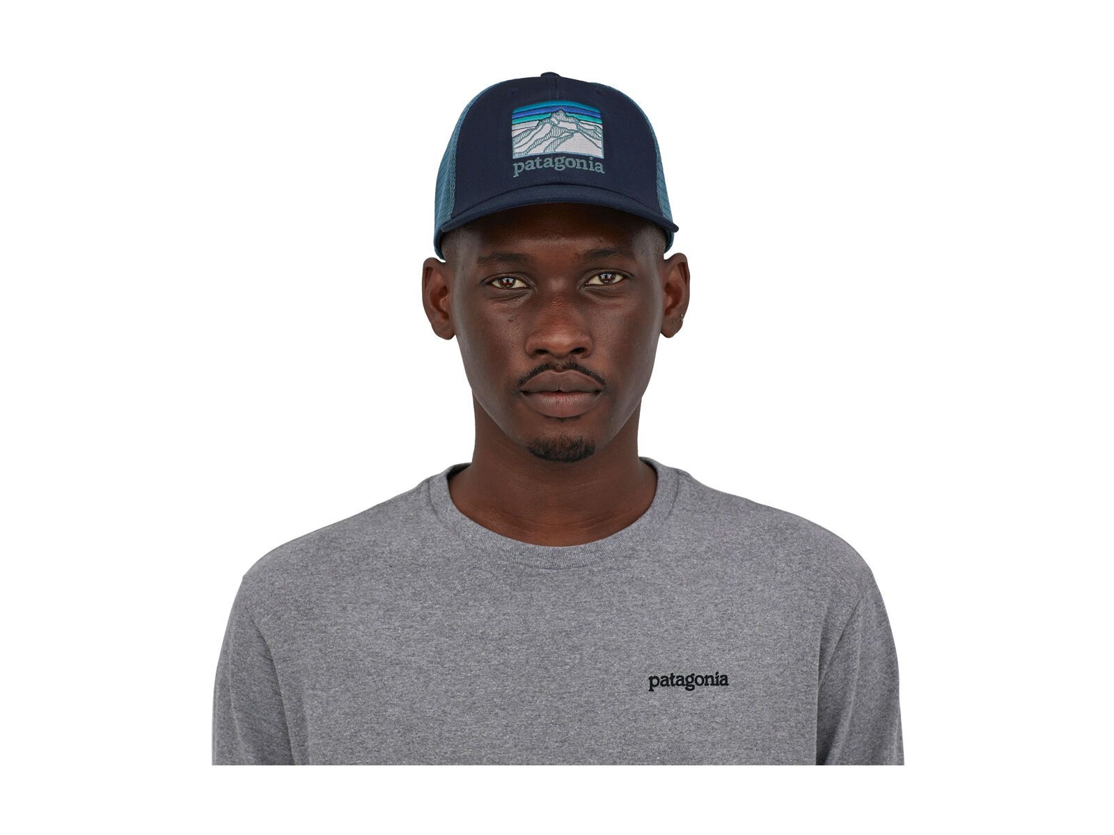 Patagonia Line Logo Ridge LoPro Trucker Hat, new navy - Bild 2