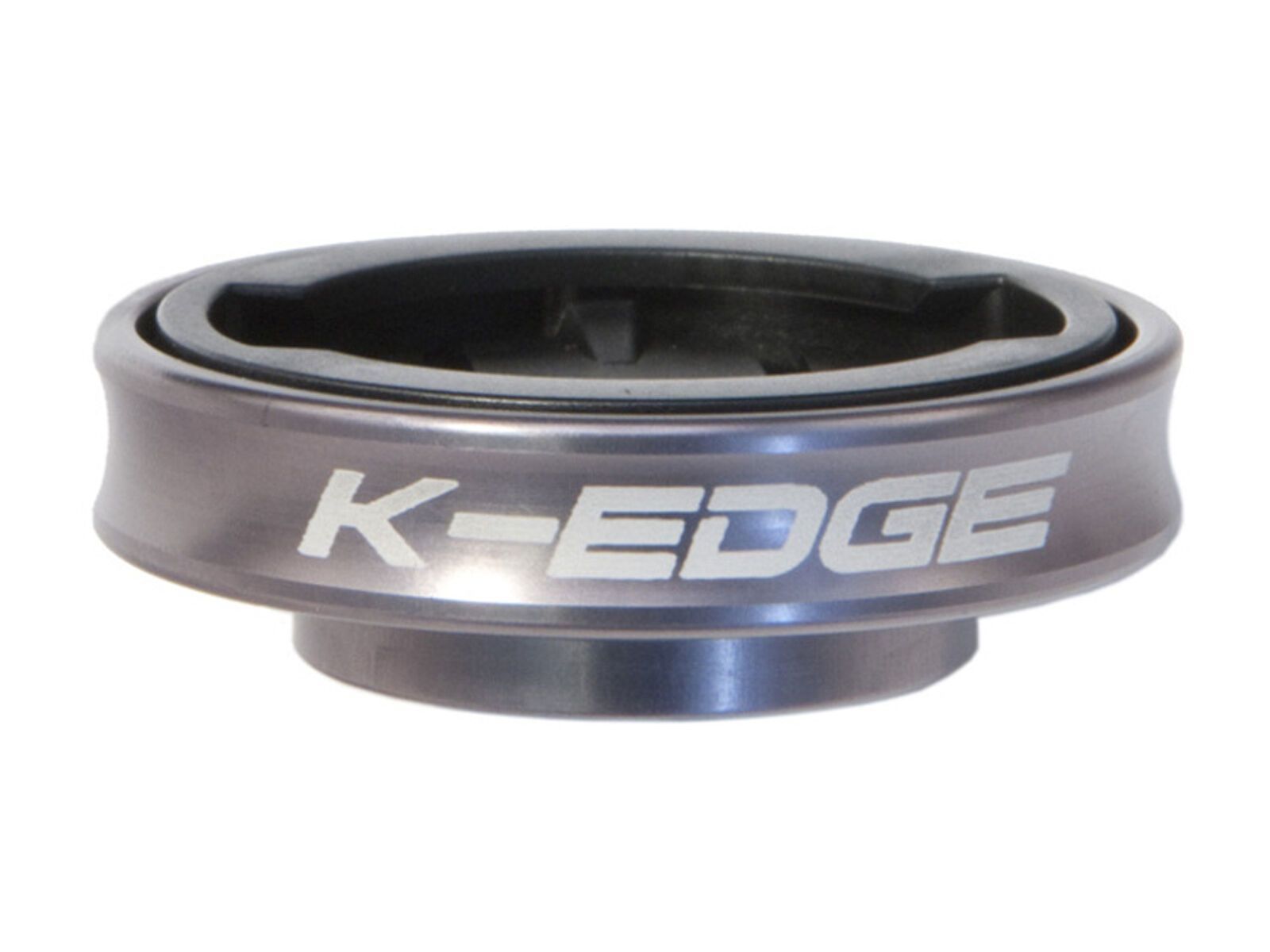 K-Edge Gravity Top Cap Mount Garmin, gun metal - Bild 1