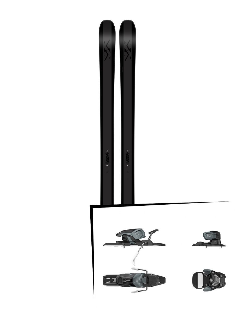 Set: K2 SKI Domain 2017 + Salomon Warden 11 (1706222) - Bild 1