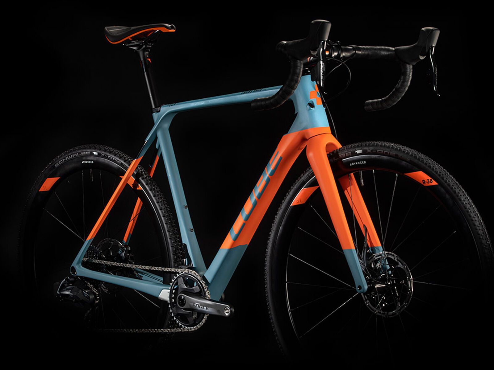 Cube Cross Race C:62 SLT, bluegrey´n´orange - Bild 2