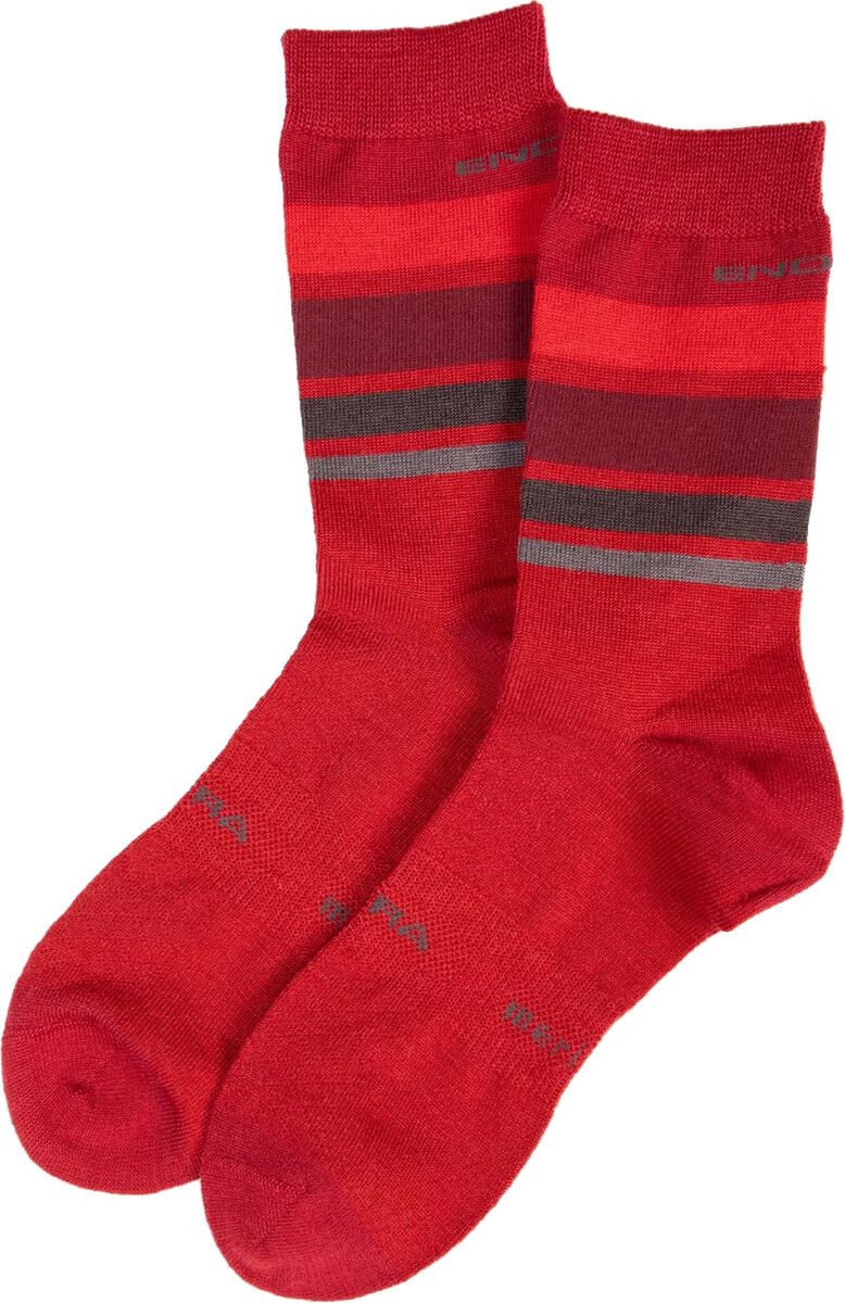 Endura Baabaa Merino Stripe Sock, red - Bild 3