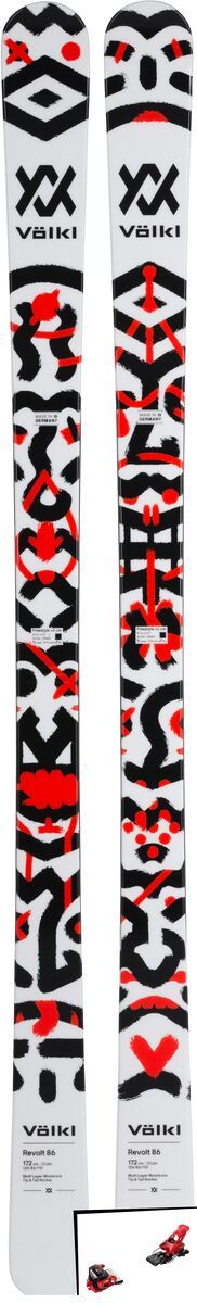 Set: Völkl Revolt 86 2019 + Tyrolia Attack² 13 GW red - Bild 1