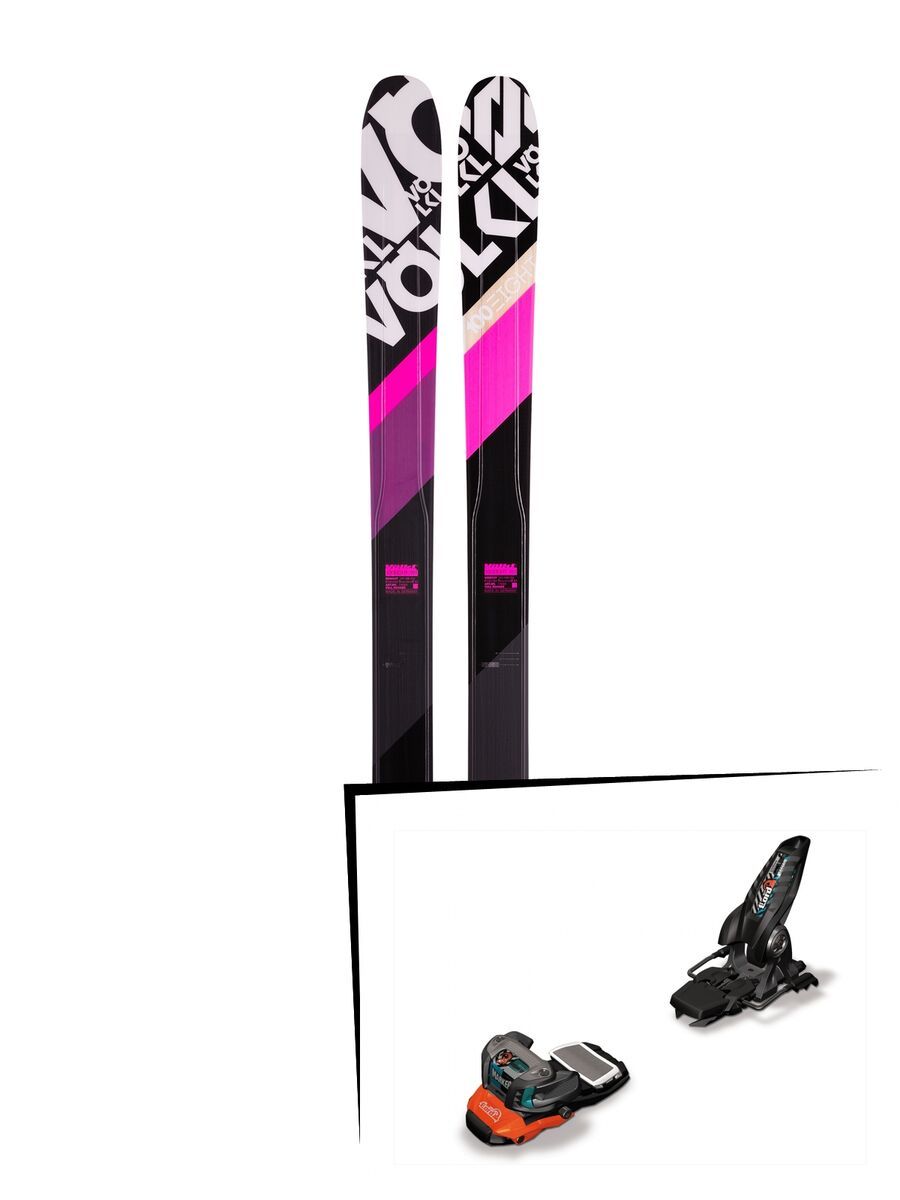 Völkl Set: 100 Eight Pink 2016 + Marker Lord S.P.14 - Bild 1