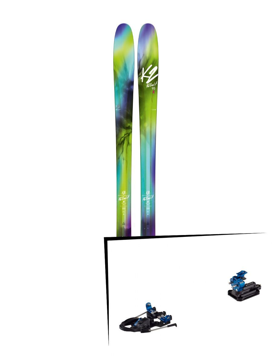 Set: K2 SKI FulLUVit 95Ti 2018 + Hagan Core Bindung - Bild 1