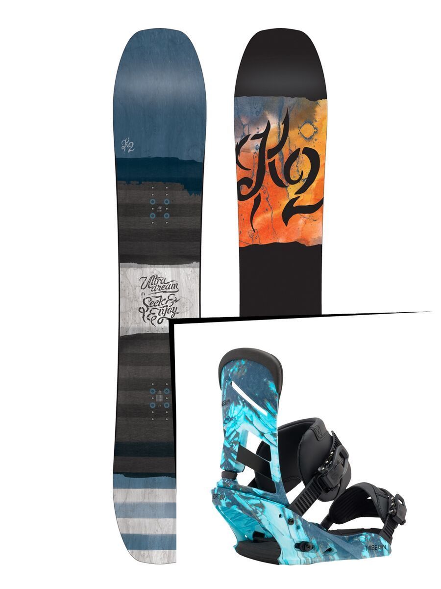 Set: K2 Ultra Dream 2017 + Burton Mission (1712885S) - Bild 1