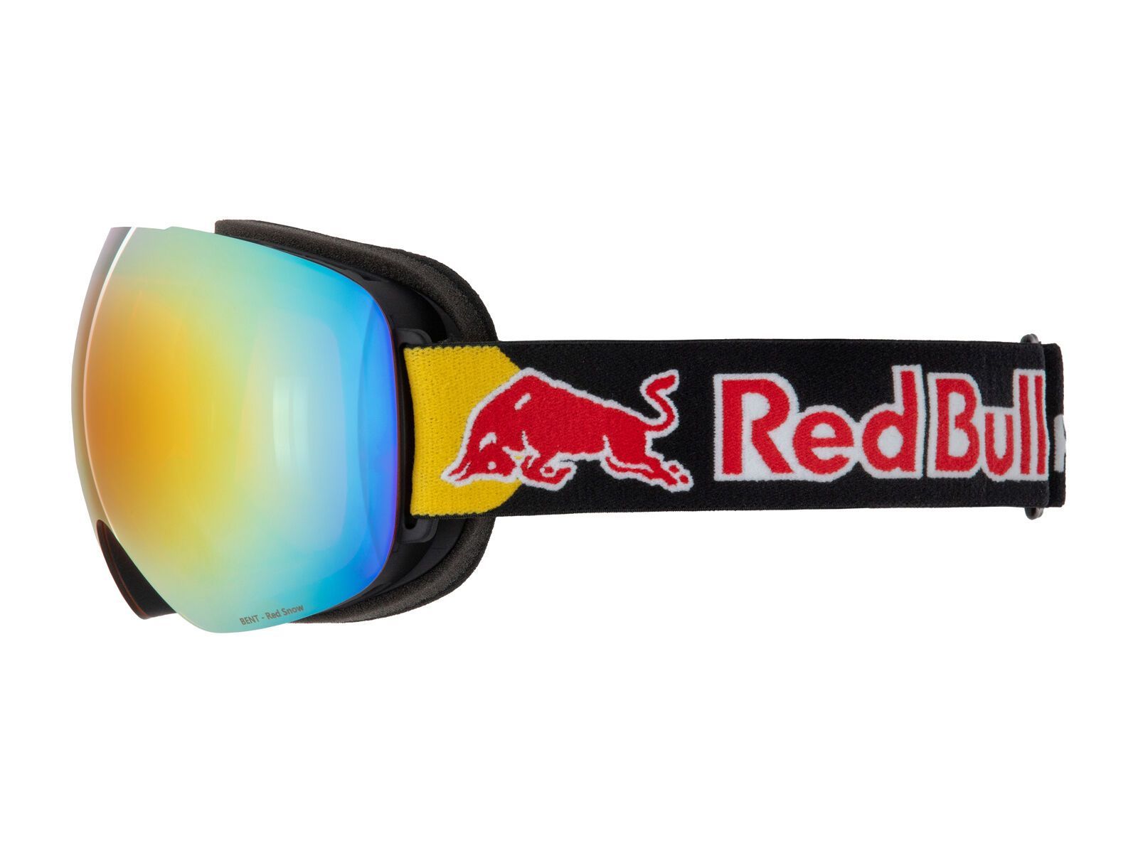 Red Bull Spect Eyewear Bent, Orange-Red Mirror / matt black - Bild 3