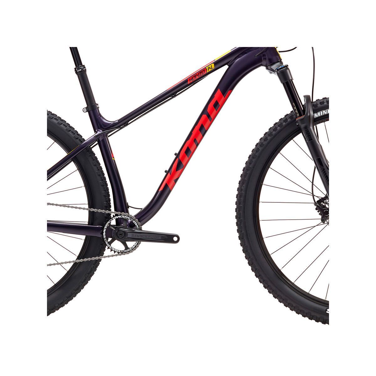 Kona Honzo AL/DL, matt purple/red/yellow - Bild 3